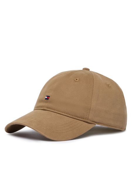 Tommy Hilfiger Czapka z daszkiem Th Flag '85 Soft 6 Panel Cap AM0AM12531 Brązowy jasny. Brązowe czapki z daszkiem Tommy Hilfiger, bez wzorów, z bawełny. Za 169.99 zł.