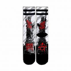 Skarpety Calze American Skarpety Wolność to Kłamstwo. Skarpety AMERICAN SOCKS, bez wzorów. Za 101.48 zł.