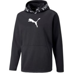 Bluza dresowa męska Puma TRAIN PWR. Czarne bluzy z kapturem Puma, m, bez wzorów, z dresówki, z kapturem. Za 99.00 zł.