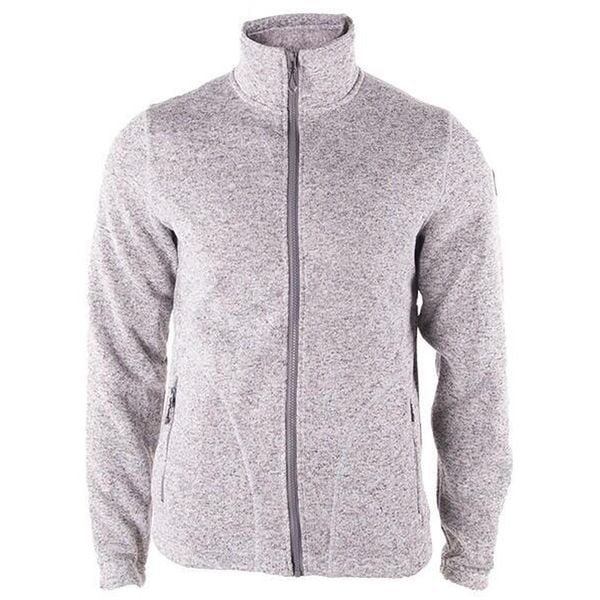 Bluza męska Richard Fleece jasnoszara. Szare bluzy Weather Report, m, bez wzorów, bez kaptura. Za 149.99 zł.