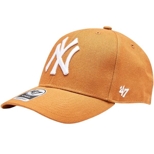 47 Brand New York Yankees MVP Cap, Czapka z daszkiem dla dorosłych. Brązowe czapki z daszkiem 47 Brand, bez wzorów, z wełny. W wyprzedaży za 177.20 zł.