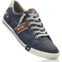 Sneakersy Mustang bonprix ciemnoniebieski. Buty sportowe casual marki bonprix. Za 189.99 zł.