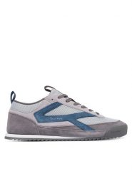 Calvin Klein Sneakersy Low Pro Runner Mix Mat HM0HM02208 Szary. Szare buty sportowe casual CALVIN KLEIN, bez wzorów, ze skóry, bez zapięcia. Za 489.99 zł.