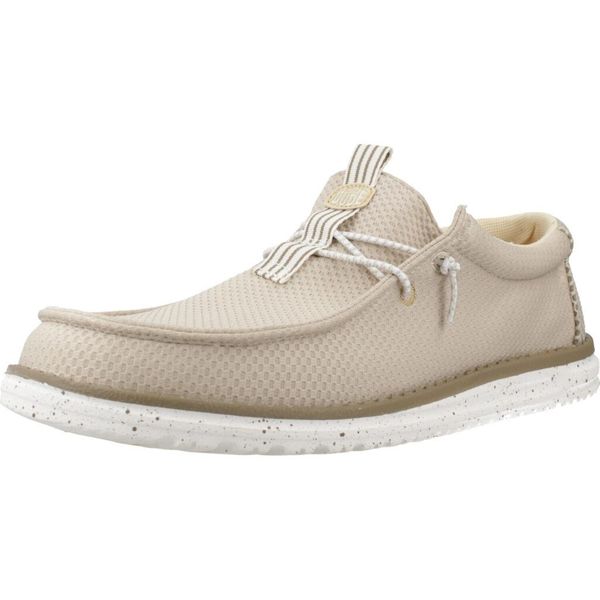 Buty HEY DUDE WALLY MESH NEUTRALS Beżowy. Brązowe buty turystyczne Hey dude, bez wzorów, z meshu, bez zapięcia, trekkingowe. Za 234.99 zł.