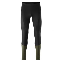 Legginsy Gonso Essentials Softshell No Pad. Zielone legginsy długie sportowe Gonso, xl, bez wzorów, z softshellu, rowerowe. Za 595.50 zł.