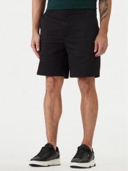 HUGO Szorty materiałowe Genar261S 50567293 Czarny Slim Fit. Czarne szorty Hugo, m, bez wzorów, z bawełny. Za 379.99 zł.