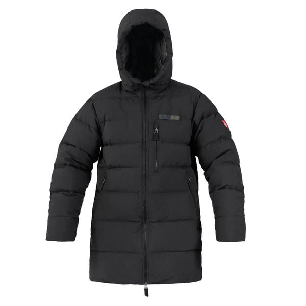 Kurtka puchowa Pajak D.O.P. Czarne kurtki PAJAK, na zimę, l, bez wzorów, z materiału, bez kaptura. Za 2,615.95 zł.