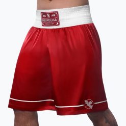 Spodenki treningowe Hayabusa Pro Boxing. Białe krótkie spodenki sportowe HAYABUSA, s, bez wzorów. Za 359.99 zł.