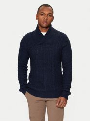 S.Oliver Sweter 2152201 Granatowy Regular Fit. Niebieskie swetry rozpinane S.Oliver, m, bez wzorów, z bawełny, bez kołnierzyka, bez ramiączek. Za 219.99 zł.