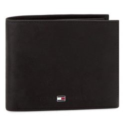 Duży Portfel Męski Tommy Hilfiger. Czarne portfele Tommy Hilfiger, bez wzorów. Za 319.99 zł.