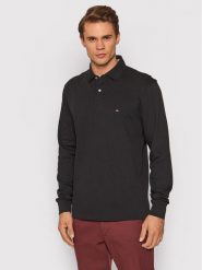 Tommy Hilfiger Polo 1985 MW0MW20183 Czarny Regular Fit. Czarne koszulki polo Tommy Hilfiger, m, bez wzorów, z bawełny, bez kołnierzyka, bez ramiączek. Za 429.99 zł.