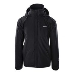 Kurtka 3w1 Hi-Tec Helmo męska. Czarne kurtki Hi-tec, m, bez wzorów, z syntetyku, bez kaptura. Za 519.99 zł.
