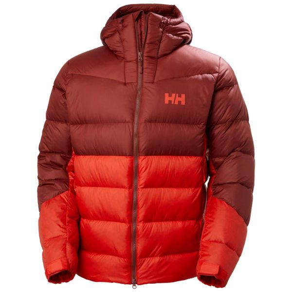 Kurtka z kapturem Helly Hansen Glacier. Czerwone kurtki Helly Hansen, m, bez wzorów, z puchu, z kapturem. Za 1,247.00 zł.