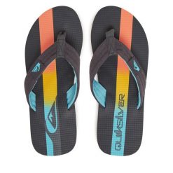 Japonki Quiksilver. Szare japonki Quiksilver, bez wzorów. Za 99.99 zł.