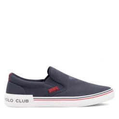 Tenisówki Beverly Hills Polo Club. Niebieskie trampki Beverly Hills Polo Club, m, bez wzorów, bez zapięcia. Za 169.99 zł.