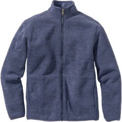 Bluza z polaru w prążek Regular Fit bonprix indygo. Bluzy marki bonprix. Za 59.99 zł.
