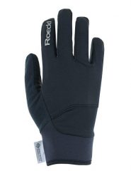 Roeckl SPORTS Rękawiczki kolarskie "Hergiswil" w kolorze czarnym rozmiar: 8,5. Czarne rękawiczki Roeckl SPORTS, bez wzorów, z gore-texu. Za 127.95 zł.