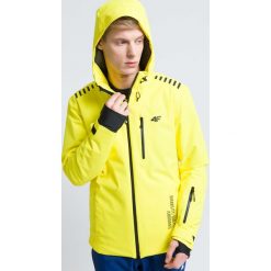 Kurtka narciarska męska KUMN161 - żółty cytrynowy. Kurtki narciarskie i snowboardowe marki 4F. Za 1,999.99 zł.