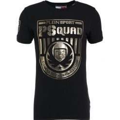 Plein Sport ROUND NECK Tshirt z nadrukiem black/gold. T-shirty Plein Sport. W wyprzedaży za 419.50 zł.