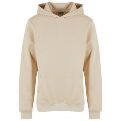 Bluza Z Kapturem Męska Basic Essential. Brązowe bluzy z kapturem Urban Classics, m, bez wzorów, z kapturem. Za 84.99 zł.