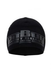 Czapka męska Pitbull Classic Boxing. Czarne odzież kompresyjna PITBULL, m, bez wzorów, z bawełny. Za 39.99 zł.