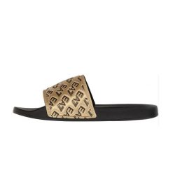 Klapki EA7 Emporio Armani Water Sports All Over. Czarne klapki EA7, z materiału. Za 159.99 zł.