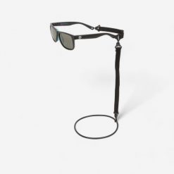 Okulary przeciwsłoneczne do surfingu Decathlon z polaryzacją. Czarne okulary przeciwsłoneczne Decathlon. Za 119.99 zł.
