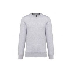 Bluza z okrągłym dekoltem Kariban. Szare bluzy KARIBAN, m, bez wzorów, bez kaptura. Za 185.50 zł.