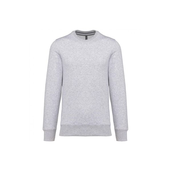 Bluza z okrągłym dekoltem Kariban. Szare bluzy KARIBAN, m, bez wzorów, bez kaptura. Za 185.50 zł.