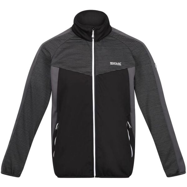 Kurtka softshell Regatta Yare VI męska, stretch. Czarne kurtki Regatta, m, bez wzorów, z softshellu, bez kaptura. Za 249.99 zł.