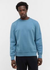 Męska bluza nierozpinana Mustang Style Clio Bluestone 1016963 5180. Bluzy Mustang, m, bez wzorów, bez kaptura. Za 169.99 zł.