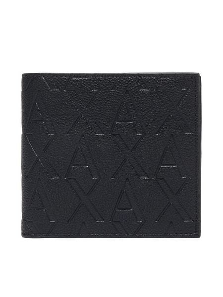 Armani Exchange Portfel XM000168 AF12133 UC001 Czarny. Czarne portfele Armani Exchange, bez wzorów, ze skóry. Za 329.99 zł.