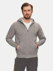 Tommy Hilfiger Bluza Small Logo MW0MW37687 Szary Regular Fit. Szare bluzy Tommy Hilfiger, m, bez wzorów, z bawełny, bez kaptura. Za 379.99 zł.