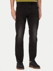 Americanos Jeansy New Jersey W126-AMMTR-1004-48D Czarny Slim Fit. Czarne jeansy Americanos, m. Za 179.99 zł.