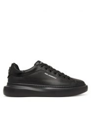 KARL LAGERFELD Sneakersy KL56525 Czarny. Czarne buty sportowe casual KARL LAGERFELD, bez wzorów, ze skóry, bez zapięcia. Za 879.99 zł.