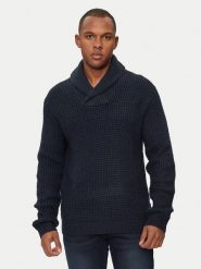 INDICODE Sweter Brockly 35-821 Granatowy Regular Fit. Niebieskie swetry rozpinane INDICODE, l, bez wzorów, z syntetyku, bez kołnierzyka, bez ramiączek. Za 119.99 zł.