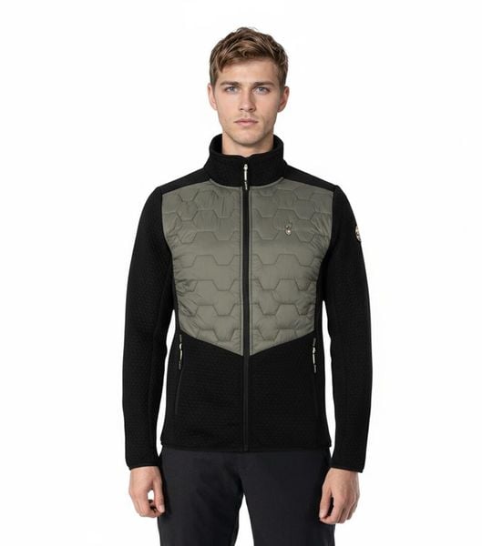 Męska kurtka hybrydowa Aulp CHAUN. Szare kurtki Aulp, na jesień, l, bez wzorów, z elastanu, bez kaptura. Za 239.99 zł.