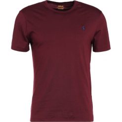 Polo Ralph Lauren SLIM FIT Tshirt basic fall burgundy. Czarne koszulki polo marki Polo Ralph Lauren, z materiału. W wyprzedaży za 137.40 zł.