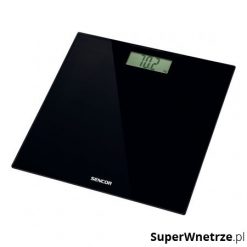 Waga łazienkowa Sencor SBS 2300BK czarna. Czarne wagi łazienkowe Sencor. W wyprzedaży za 54.90 zł.