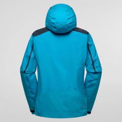 Kurtka z kapturem La Sportiva Supercouloir GTX Pro. Niebieskie kurtki La Sportiva, na zimę, s, bez wzorów, z gore-texu, z kapturem. Za 2,449.00 zł.