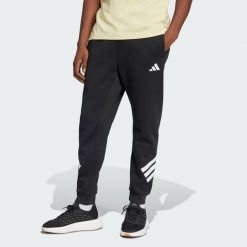 Spodnie Future Icons z 3 paskami. Czarne szorty Adidas, m, bez wzorów, z materiału. Za 279.99 zł.