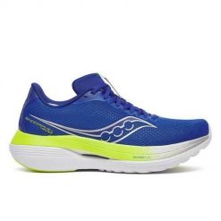 Buty do biegania męskie Saucony Endorphin Trainer. Niebieskie buty do biegania Saucony, bez wzorów, bez zapięcia, do biegania. W wyprzedaży za 841.20 zł.
