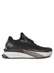 EA7 Emporio Armani Sneakersy X8X176 XK377 N763 Czarny. Czarne buty sportowe casual EA7 Emporio Armani, bez wzorów, z materiału, bez zapięcia. Za 509.99 zł.