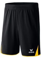 Szorty Erima 5-CUBES. Czarne krótkie spodenki sportowe Erima, l, bez wzorów, z materiału. Za 129.50 zł.