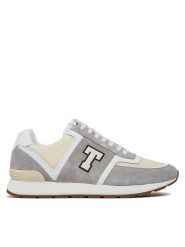 Ted Baker Sneakersy Gregory 256661 Szary. Szare buty sportowe casual Ted Baker, bez wzorów, ze skóry, bez zapięcia. Za 259.99 zł.