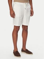 BOSS Szorty materiałowe Kane1 50557537 Biały Regular Fit. Białe szorty Boss, m, bez wzorów, z materiału. Za 629.99 zł.