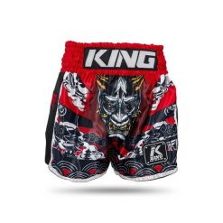 Szorty do boksu tajskiego King Pro Boxing Hanya. Czarne szorty KING PRO BOXING, l, bez wzorów, sportowe. Za 304.50 zł.