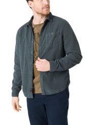 Timezone Koszula w kolorze szarym rozmiar: XXL. Szare koszule Timezone, xxl, bez wzorów, z bawełny, bez kołnierzyka, bez ramiączek. Za 100.99 zł.