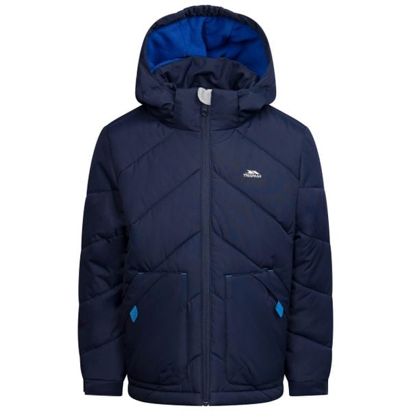 Trespass Ryssa - męska kurtka casualowa granatowa. Niebieskie kurtki Trespass, m, bez wzorów, z materiału. Za 220.90 zł.