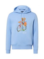 Polo Ralph Lauren Mężczyźni - Bluza Mężczyźni Bawełna niebieski, XL. Niebieskie bluzy z kapturem Polo Ralph Lauren, m, bez wzorów, z bawełny, z kapturem. Za 1,199.95 zł.